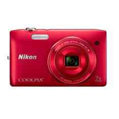 Kit Camara Digital Nikon Coolpix S3500 Roja 201 Mp Zo 7x Hd Lcd 27 Litio Funda